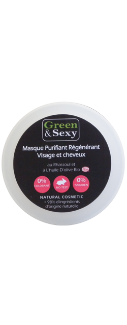 masque purifiant green-and-sexy